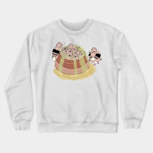 Pigeon Bath Crewneck Sweatshirt